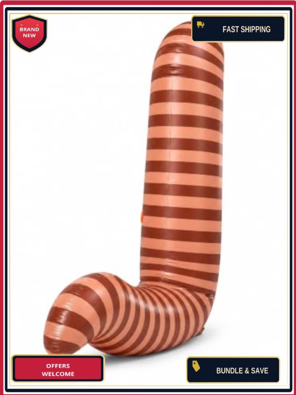 Adult Inflatable Earthworm Costume Funny Blow Up Halloween Suit One Size